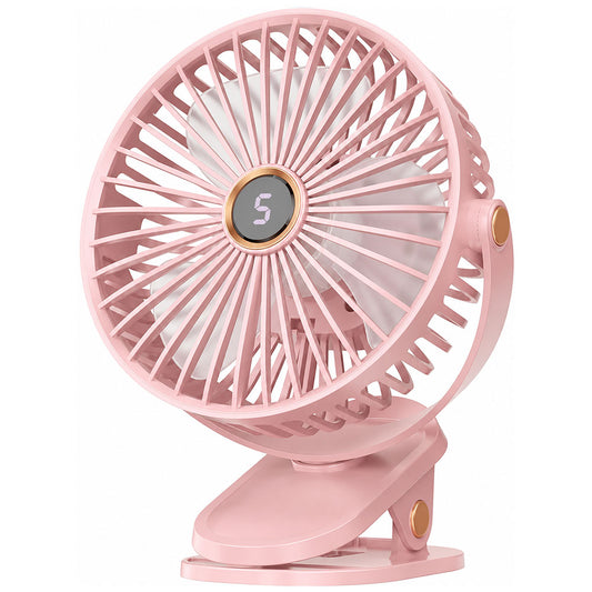 Multifunctional Rechargeable Mini Clip on Fan