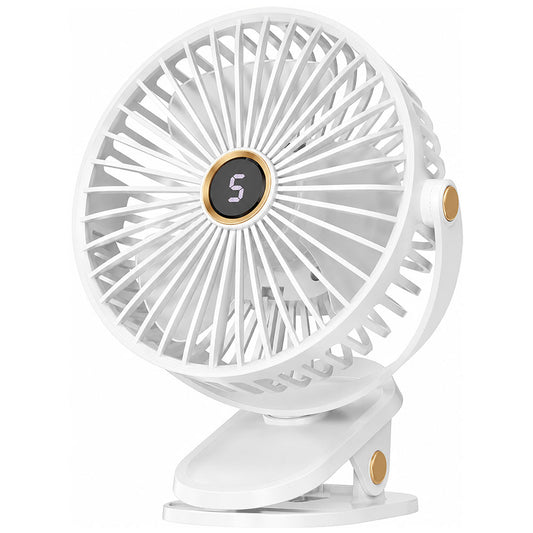 Multifunctional Rechargeable Mini Clip on Fan