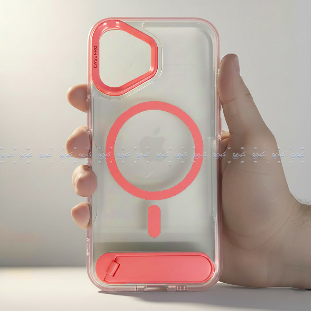 My Choice Clear Phone Magnetic Cover With Stand iPhone 17