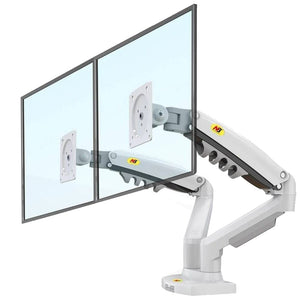 NB F160 17-27 Inch Dual Arm Full Motion TV Stand
