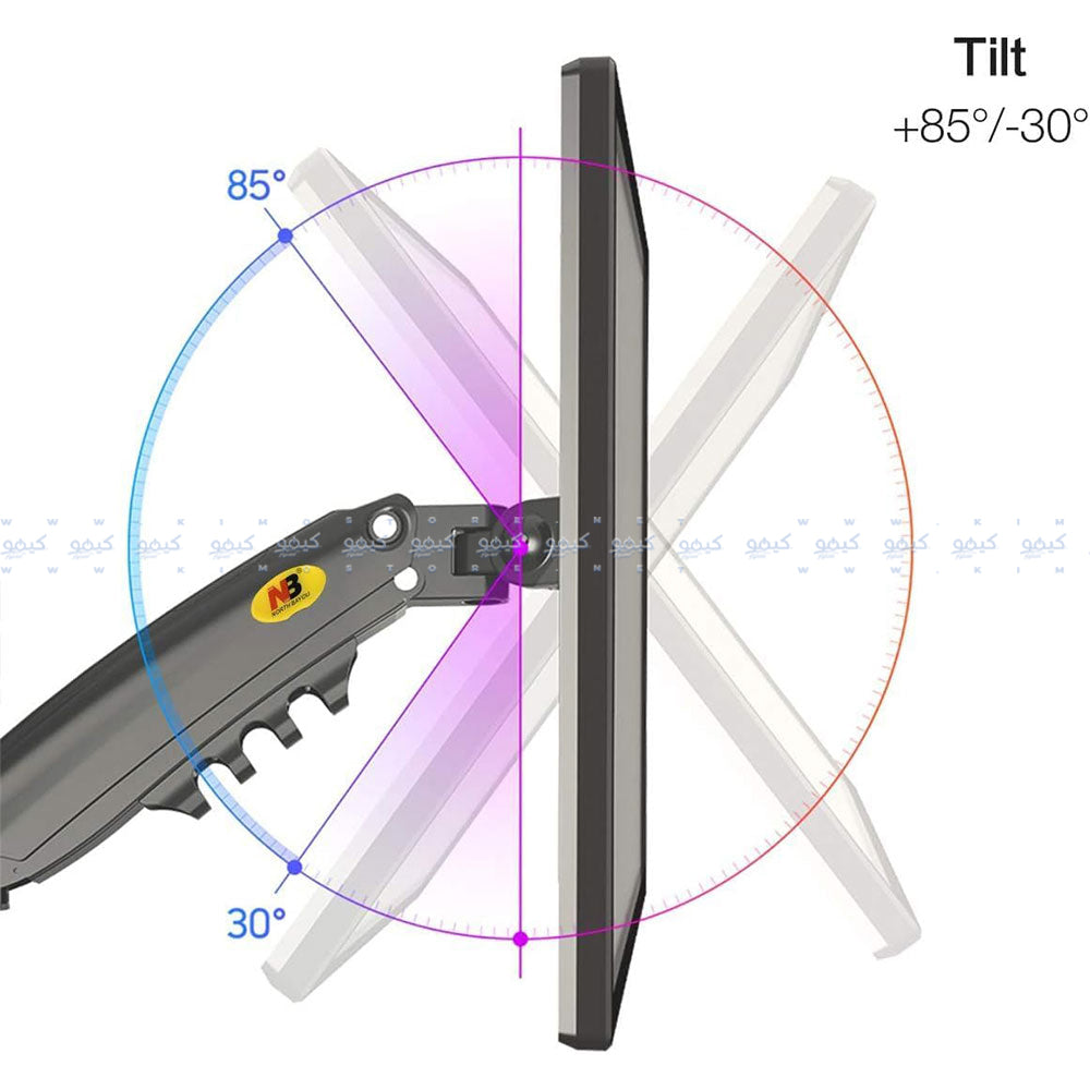 حامل تلفزيون إن بي 17-30 بوصة متحرك H100 