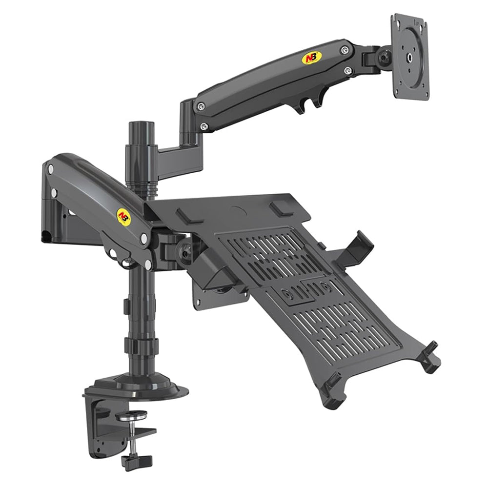 NB H180-FP 22-32 Inch Full Motion Monitor & Laptop Stand