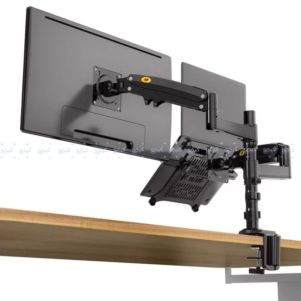 حامل شاشة و لاب توب إن بي 22-32 بوصة متحرك H180-FP