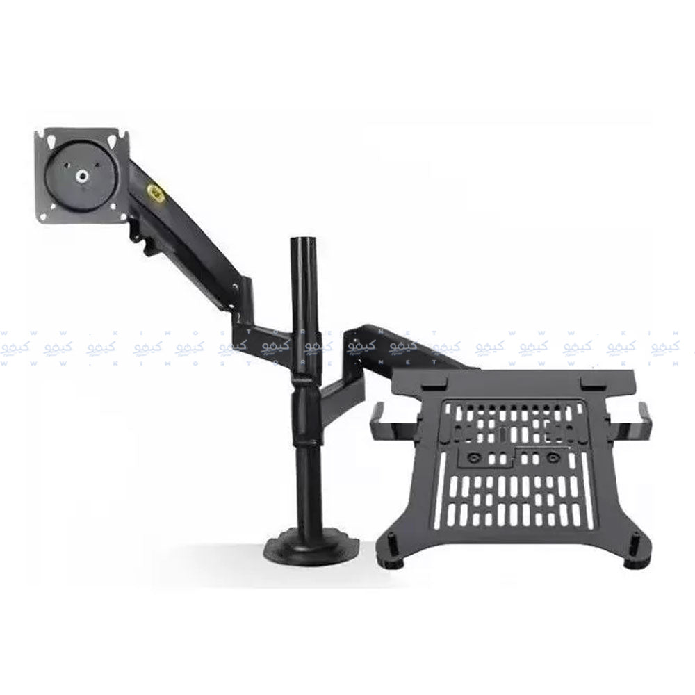 حامل شاشة و لاب توب إن بي 22-32 بوصة متحرك H180-FP