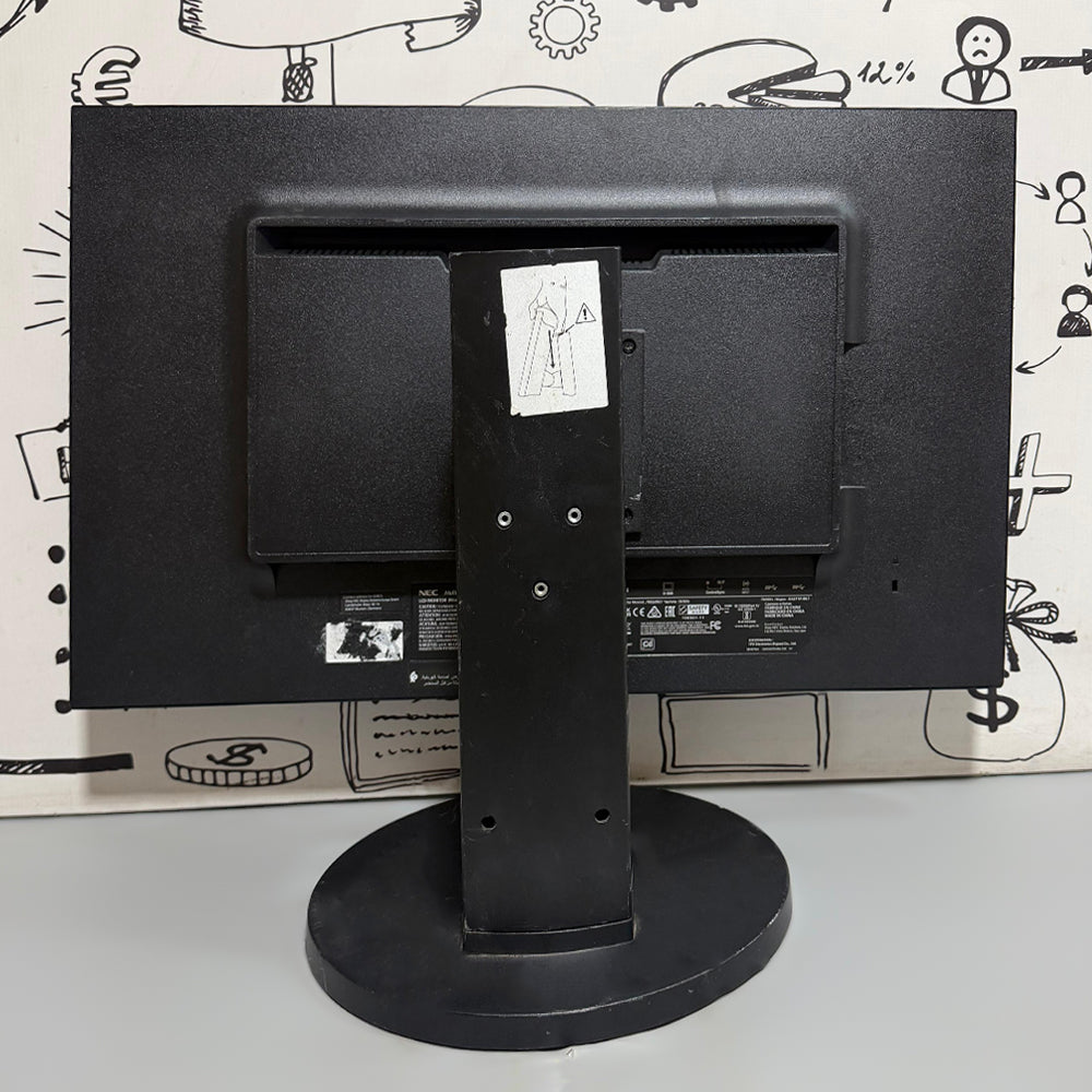 شاشة ان اي سي E271F مسطحة 27 بوصة IPS LED FHD HDMI بدون إطار (استعمال خارج)