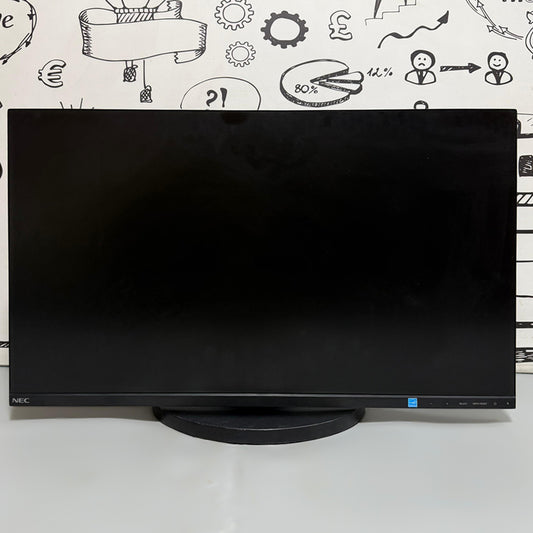 شاشة ان اي سي E271N مسطحة 27 بوصة IPS LED FHD HDMI بدون إطار (استعمال خارج)