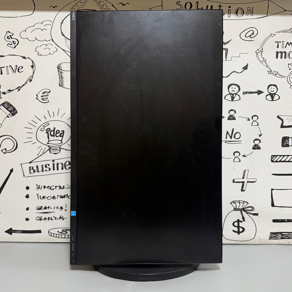 شاشة ان اي سي E271N مسطحة 27 بوصة IPS LED FHD HDMI بدون إطار (استعمال خارج)