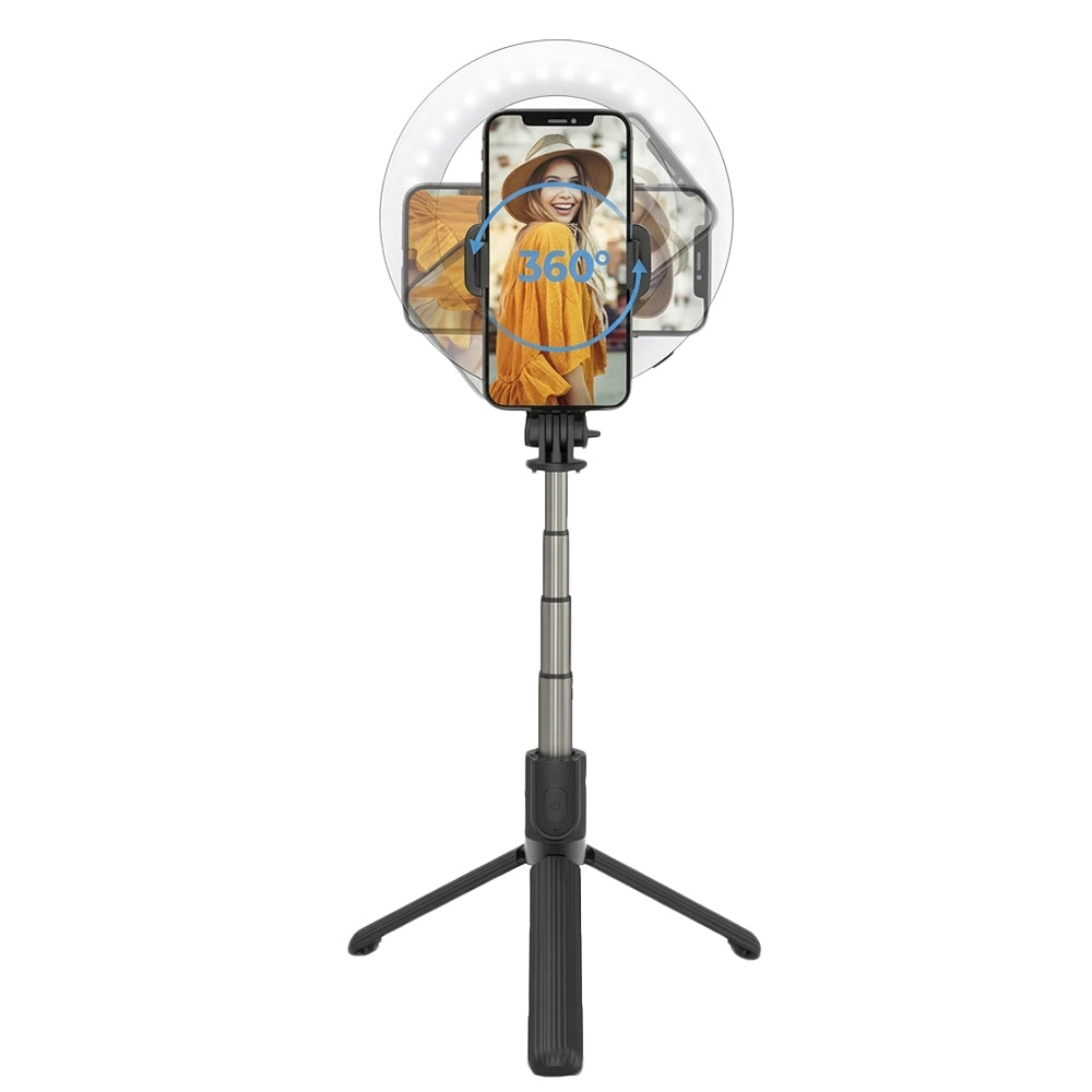 NeePho NP-L14 LED Foldable Tripod Selfie Ring Light 14 Inch With Phone 