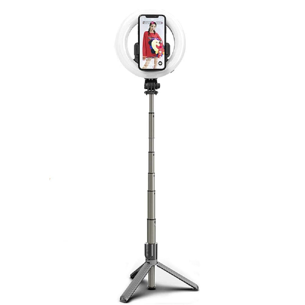 NeePho NP-L14 LED Foldable Tripod Selfie Ring Light 14 Inch With Phone Holder