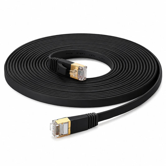 كابل نت وورك 15 متر Cat7 UTP - اسود