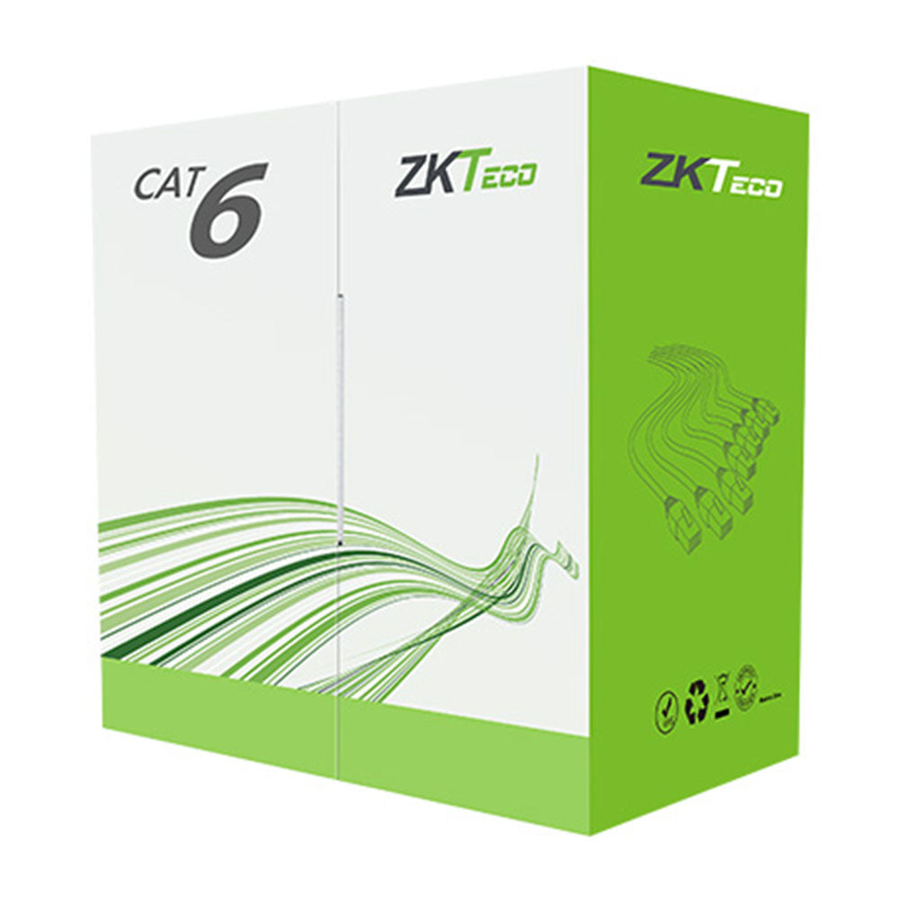 Zkteco XL600-C-B-L 24AWG Network Cable 305m Cat6 UTP - Black