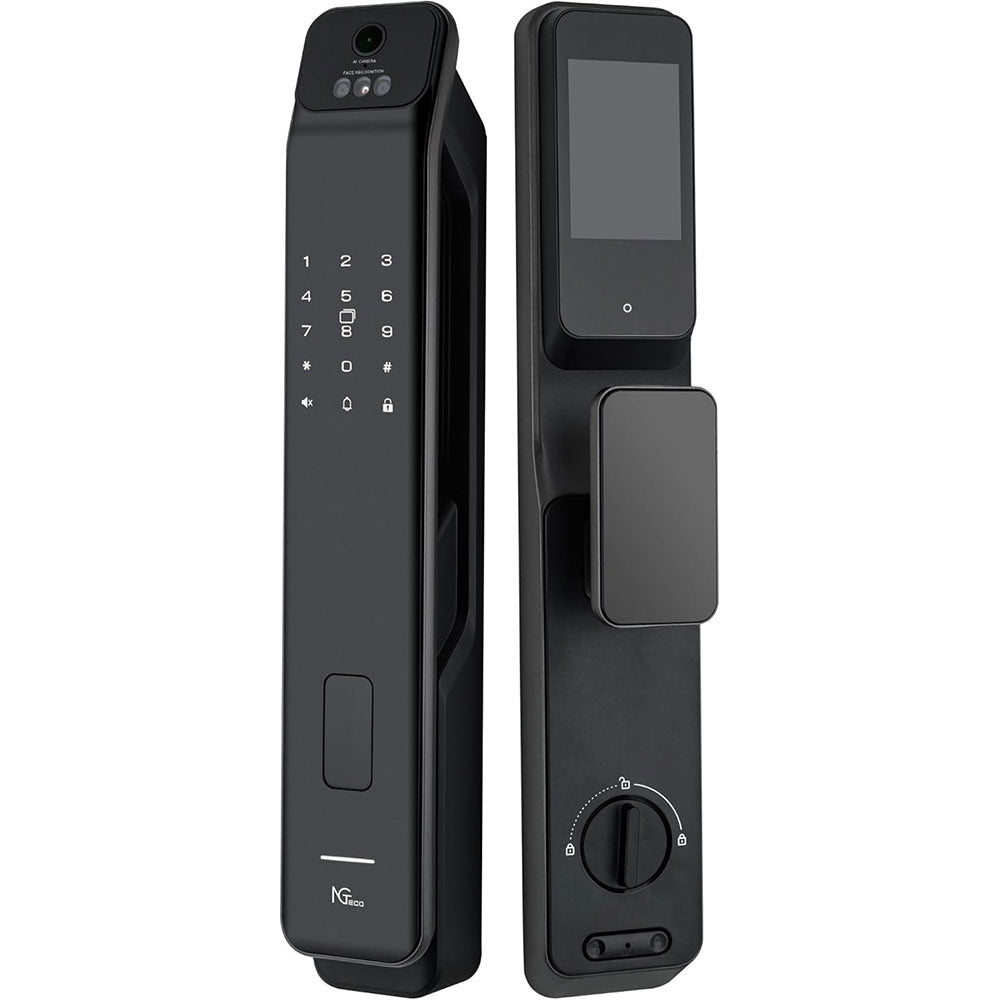 Ngteco SL01-Z350VPN Fingerprint Smart Door Lock - Black