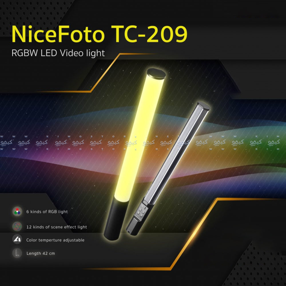 NiceFoto TC-209 RGB LED Light Stick