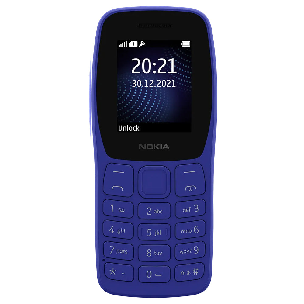 Nokia 105 Dual SIM (4MB / 4MB Ram / FM / 1.77 Inch / 2G)