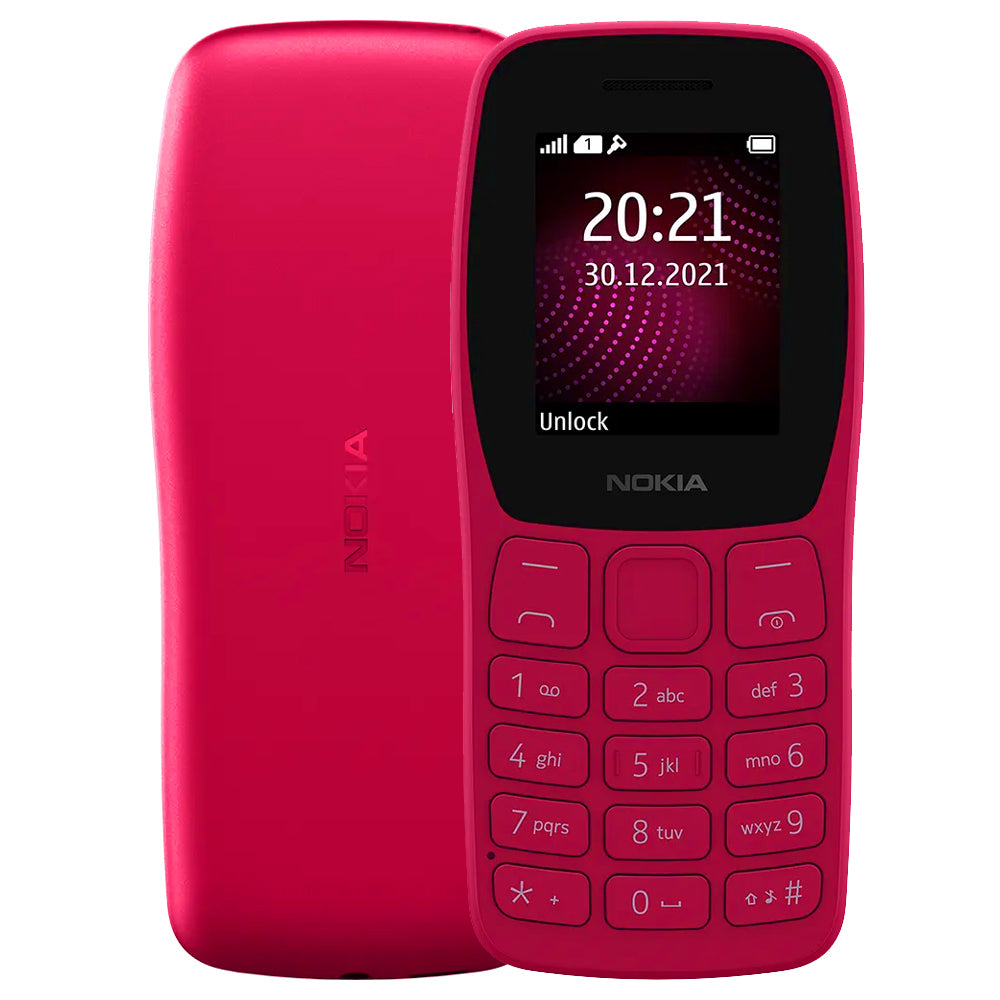Nokia 105 Dual SIM (4MB / 4MB Ram / FM / 1.77 Inch / 2G)