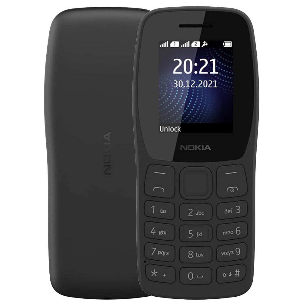 Nokia 105 Dual SIM (4MB / 4MB Ram / FM / 1.77 Inch / 2G)