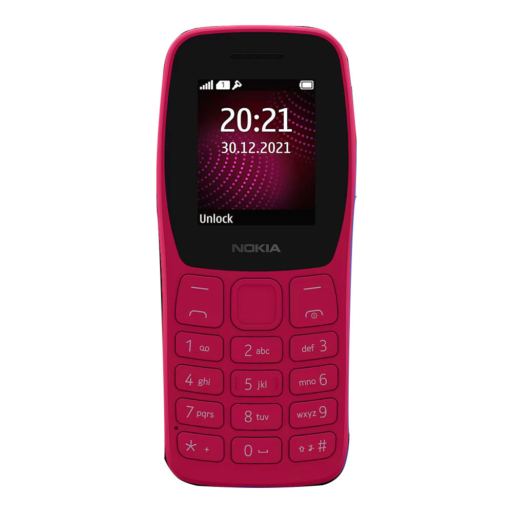 Nokia 105 Dual SIM (4MB / 4MB Ram / FM / 1.77 Inch / 2G)