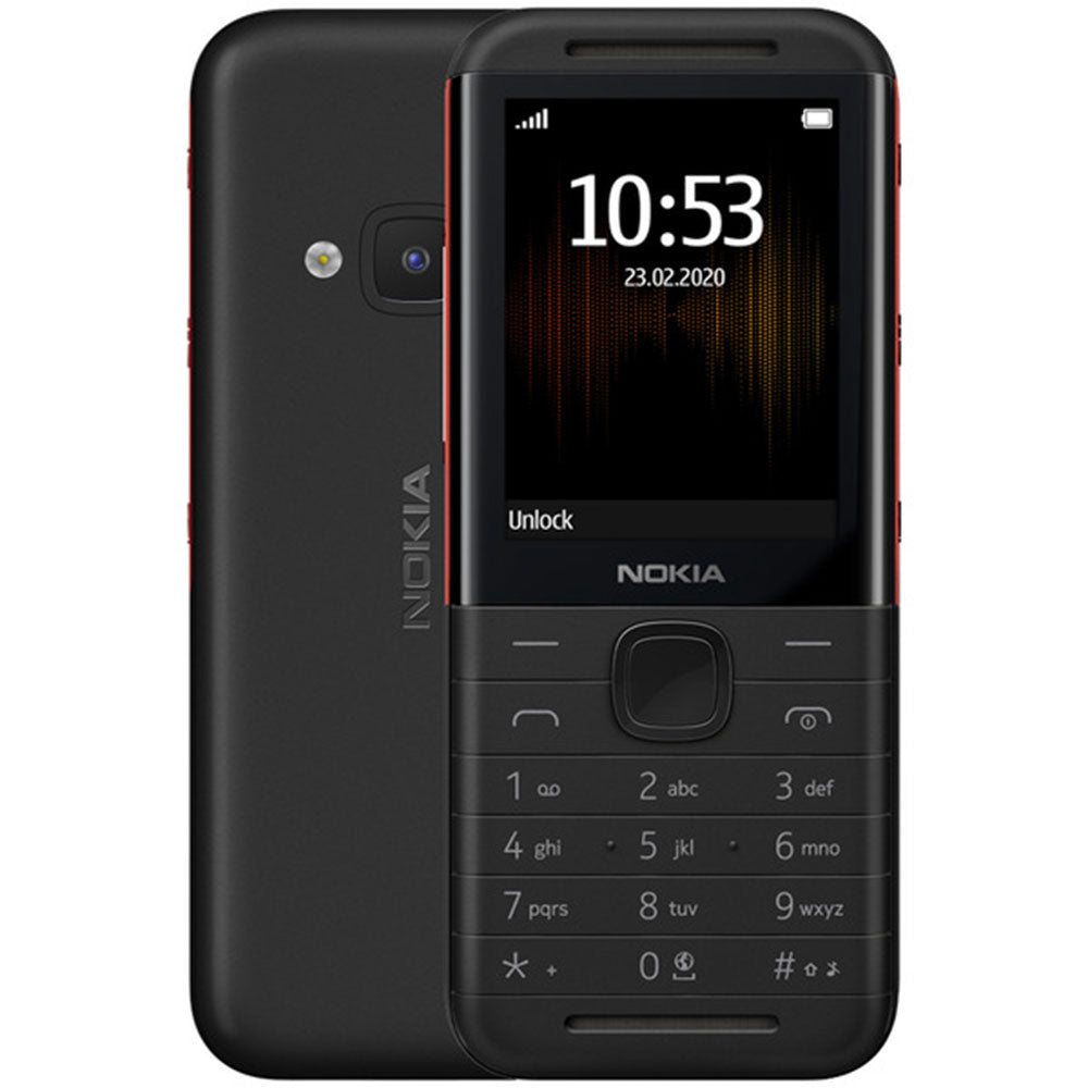 Nokia 5310 (2024) Dual SIM (16MB / 8MB Ram / FM / 2.8 Inch / 2G) - Black