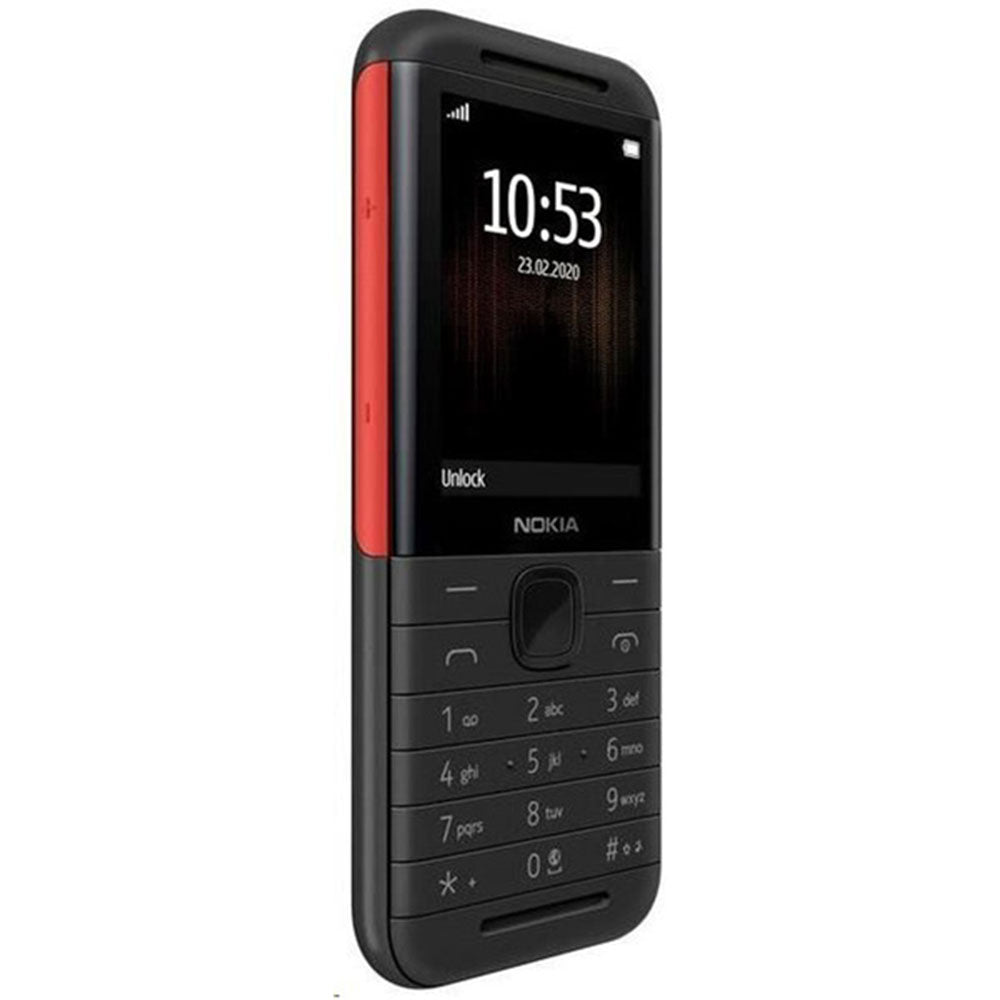 نوكيا 5310 (2024) ثنائي الشريحة (ذاكرة وصول عشوائي 16 ميجابايت، ذاكرة وصول عشوائي 8 ميجابايت، راديو FM، شاشة 2.8 بوصة، شبكة الجيل الثاني 2G)