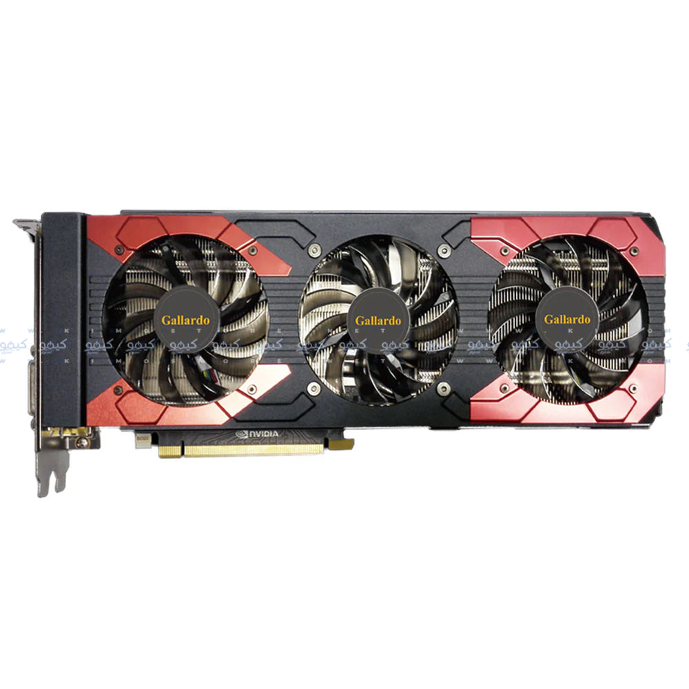 كارت شاشة نيفيديا 8 جيجابايت GeForce GTX 1080 Gallardo GDDR5X (استعمال خارج)