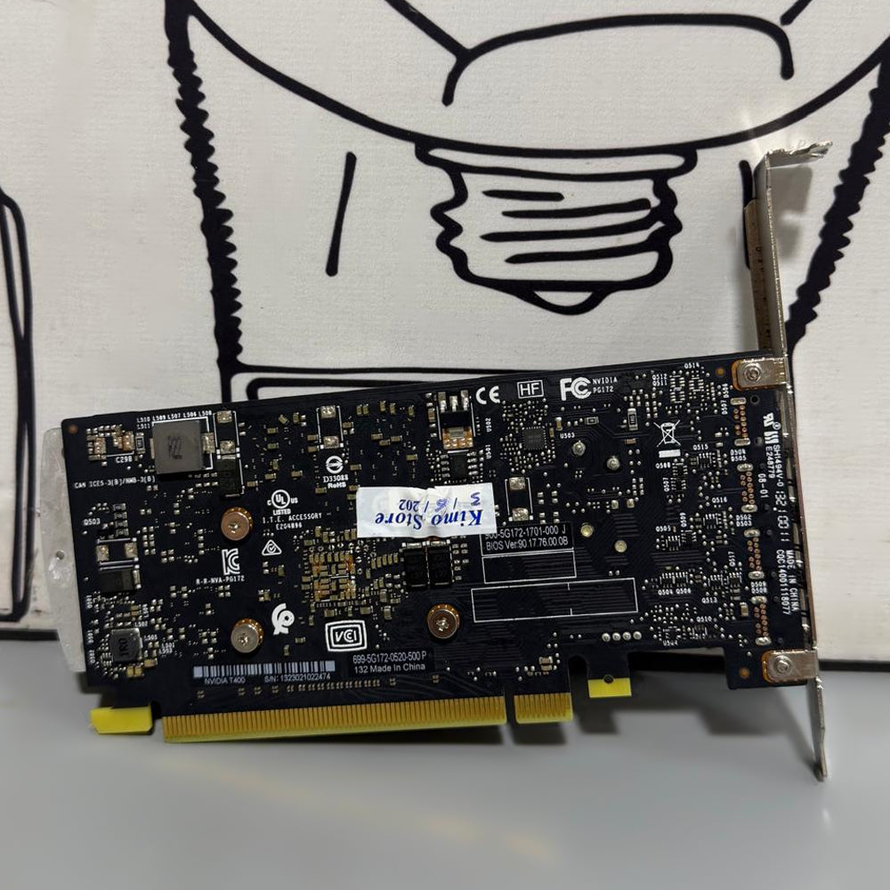 Nvidia Quadro T400 2GB GDDR6 Graphics Card (Original Used)