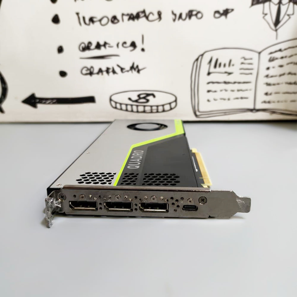 Nvidia Quadro RTX 4000 8GB GDDR6 Graphics Card (Original Used)