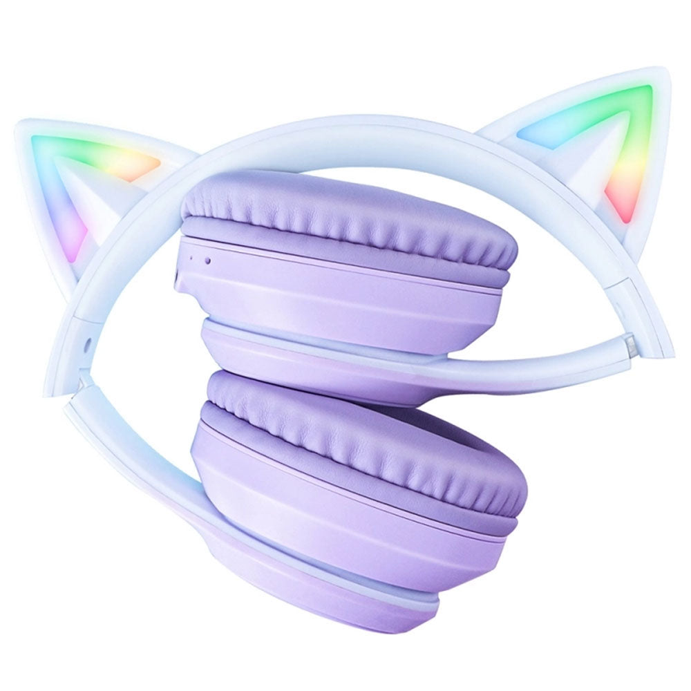 Onikuma B90 Cat Ears Bluetooth Wireless & Wired RGB Gaming Headset