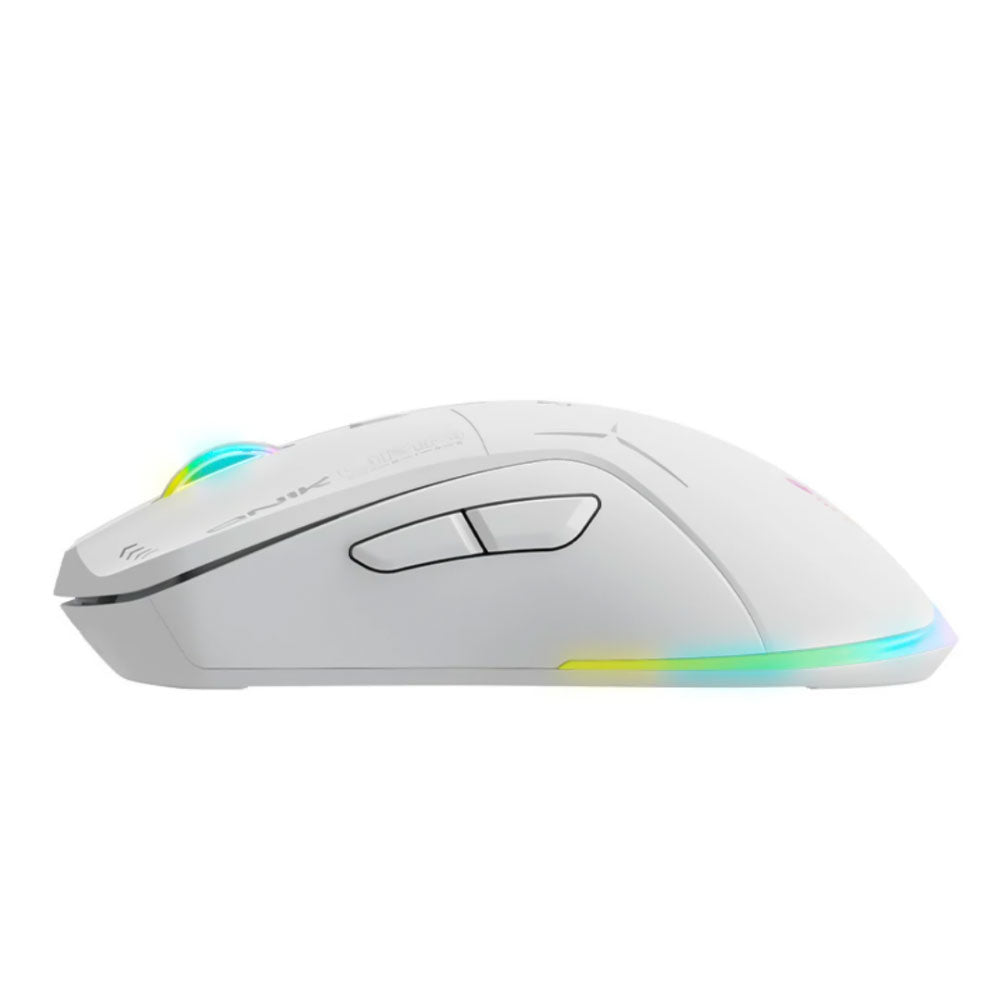 ماوس اونيكوما لاسلكي وسلكي ثنائي الوضع RGB جيمنج 4800 نقطة في البوصة CW917 
