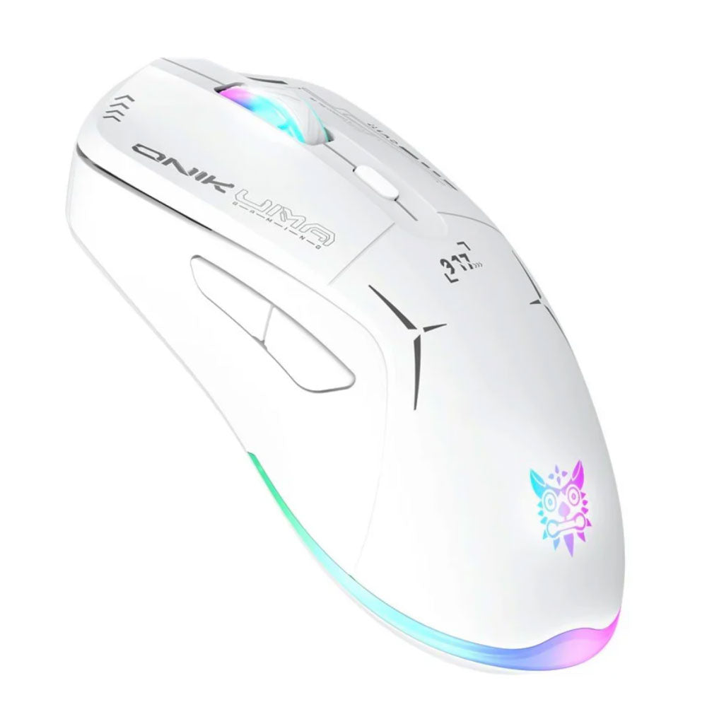 ماوس اونيكوما لاسلكي وسلكي ثنائي الوضع RGB جيمنج 4800 نقطة في البوصة CW917 
