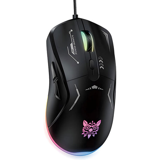 ماوس اونيكوما سلكي RGB جيمنج 3600 نقطة في البوصة CW917 