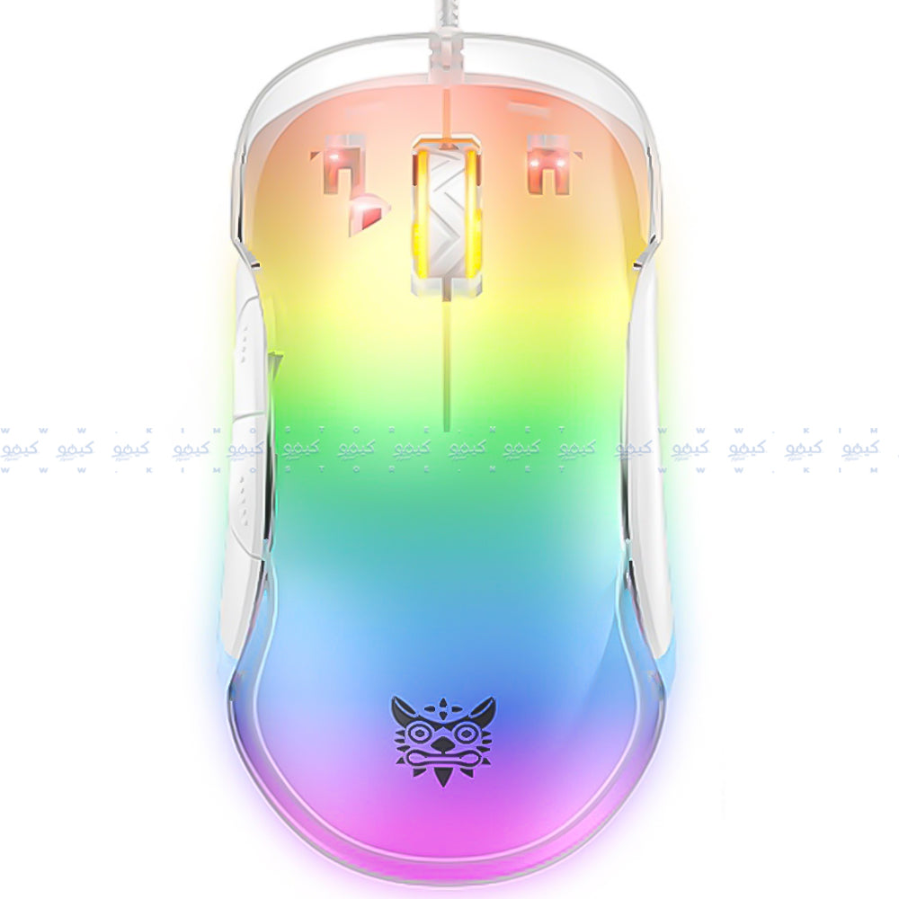 ماوس اونيكوما سلكي RGB جيمنج 12800 نقطة في البوصة CW925