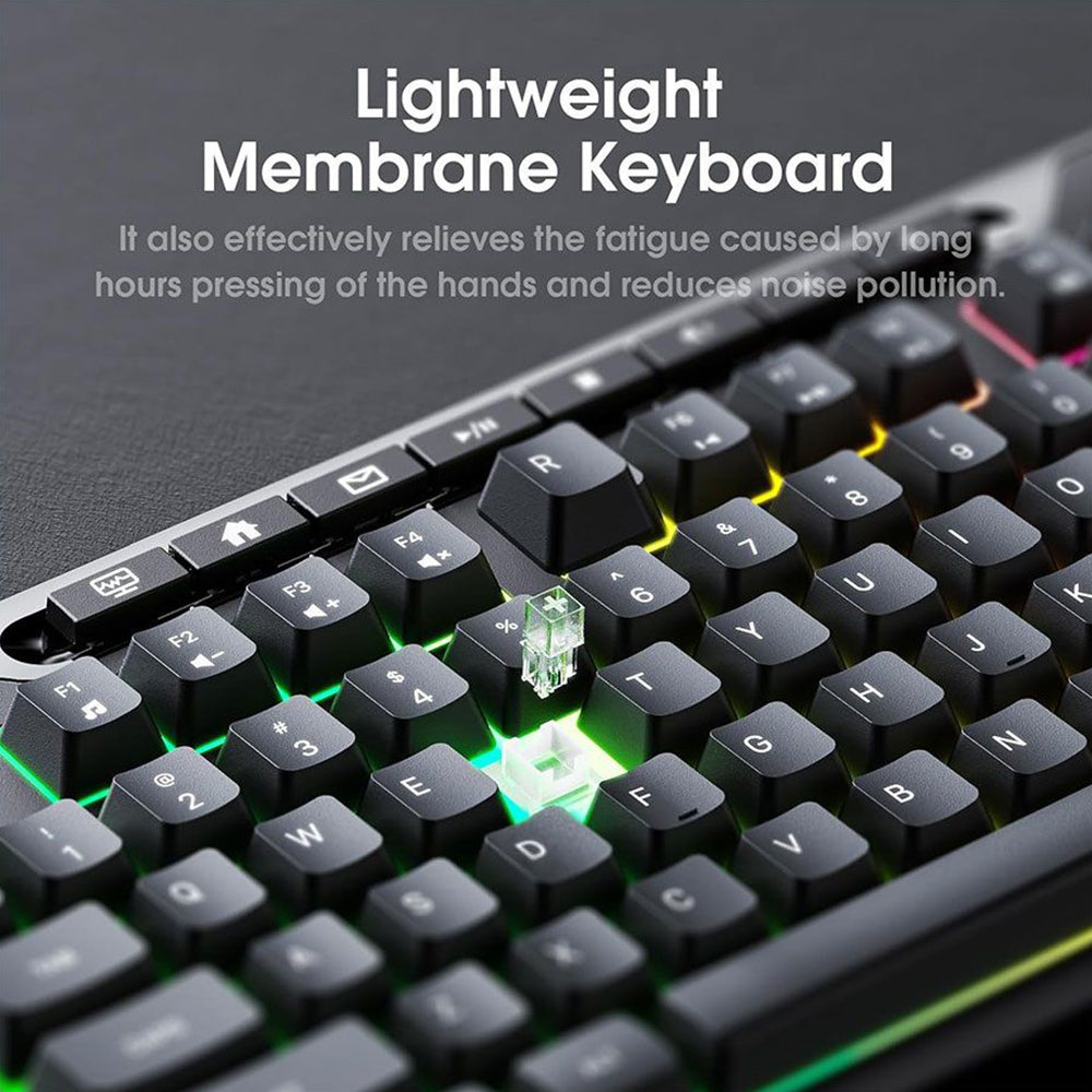 كيبورد اونيكوما سلكى RGB جيمنج إنجليزى G32