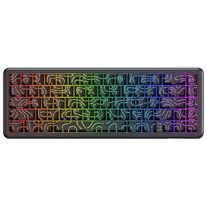 Onikuma G67 Magnetic Switch Wired RGB Gaming Keyboard English - Black