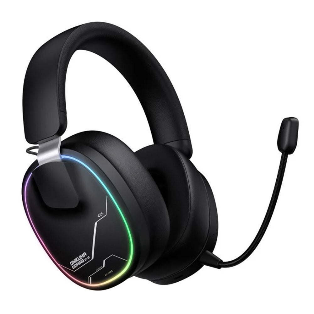 Onikuma GT836 Quad Mode Bluetooth Wireless & Wired Gaming Headset - Black