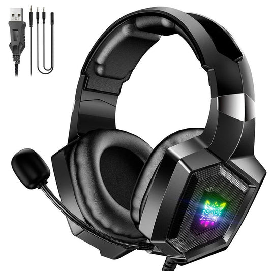 سماعة رأس اونيكوما RGB جيمنج K8 