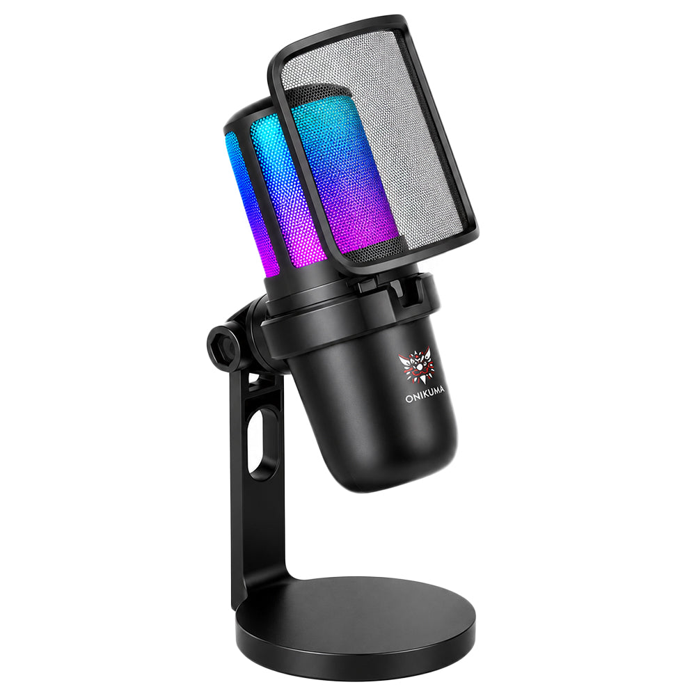 Onikuma M730 Condenser Wired RGB Gaming Microphone