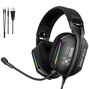 Onikuma X12 RGB Gaming Headset - Black