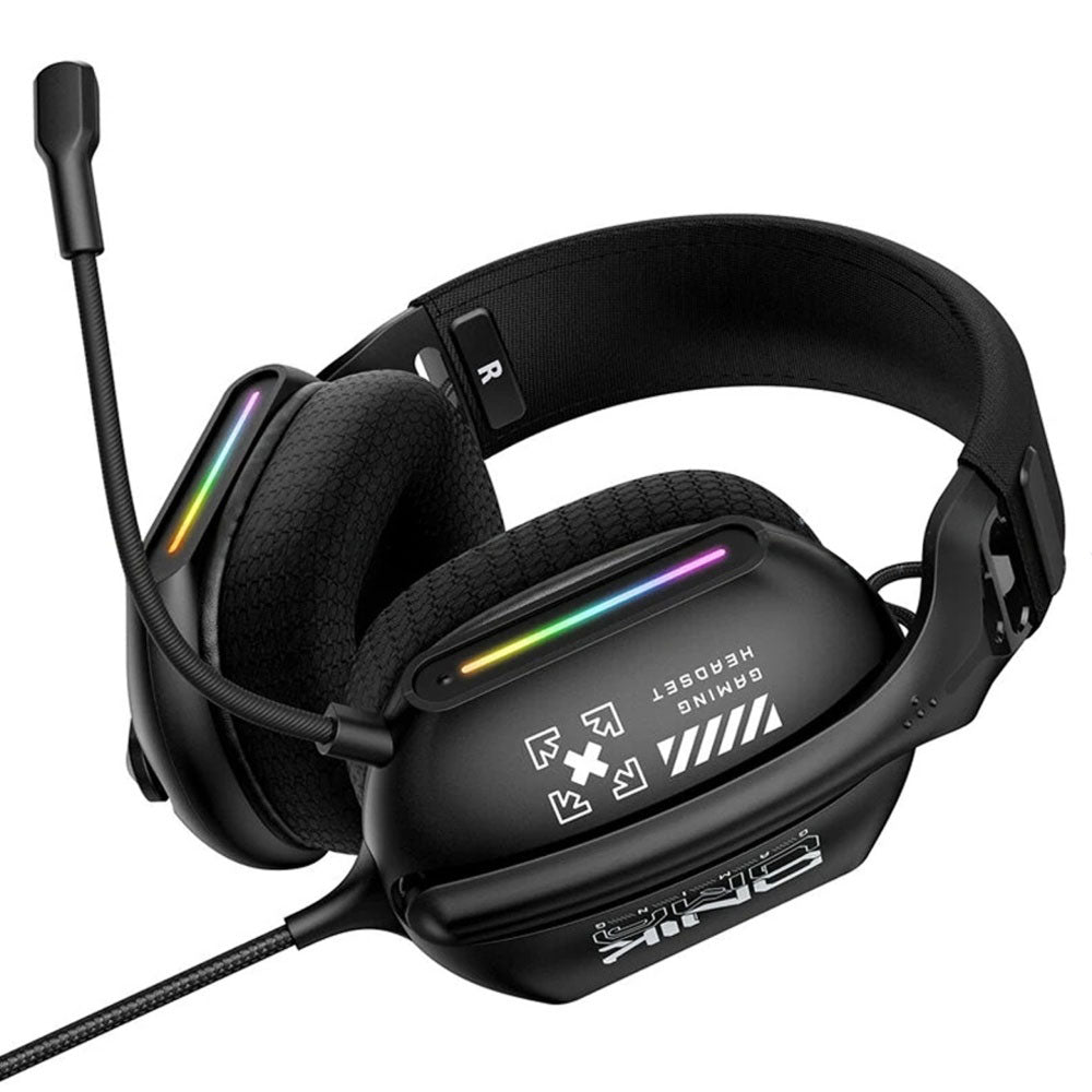 Onikuma X12 RGB Gaming Headset - Black