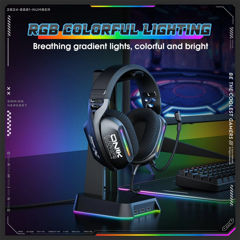Onikuma RGB Gaming Headset