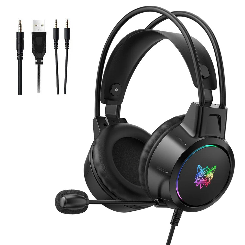 Onikuma X15 Pro RGB Gaming Headset - Black