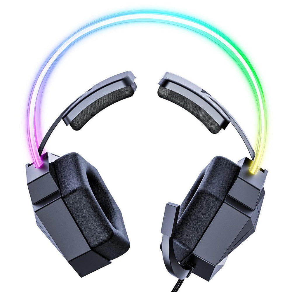 Onikuma X20 RGB Gaming Headset 7.1 Surround Sound - Black