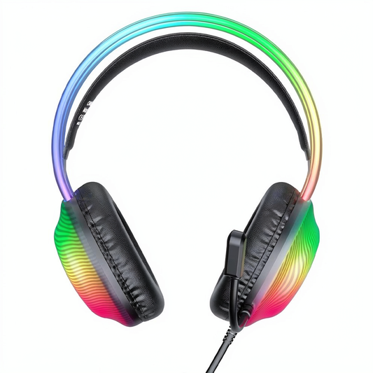 سماعة رأس اونيكوما RGB جيمنج X29 - أسود