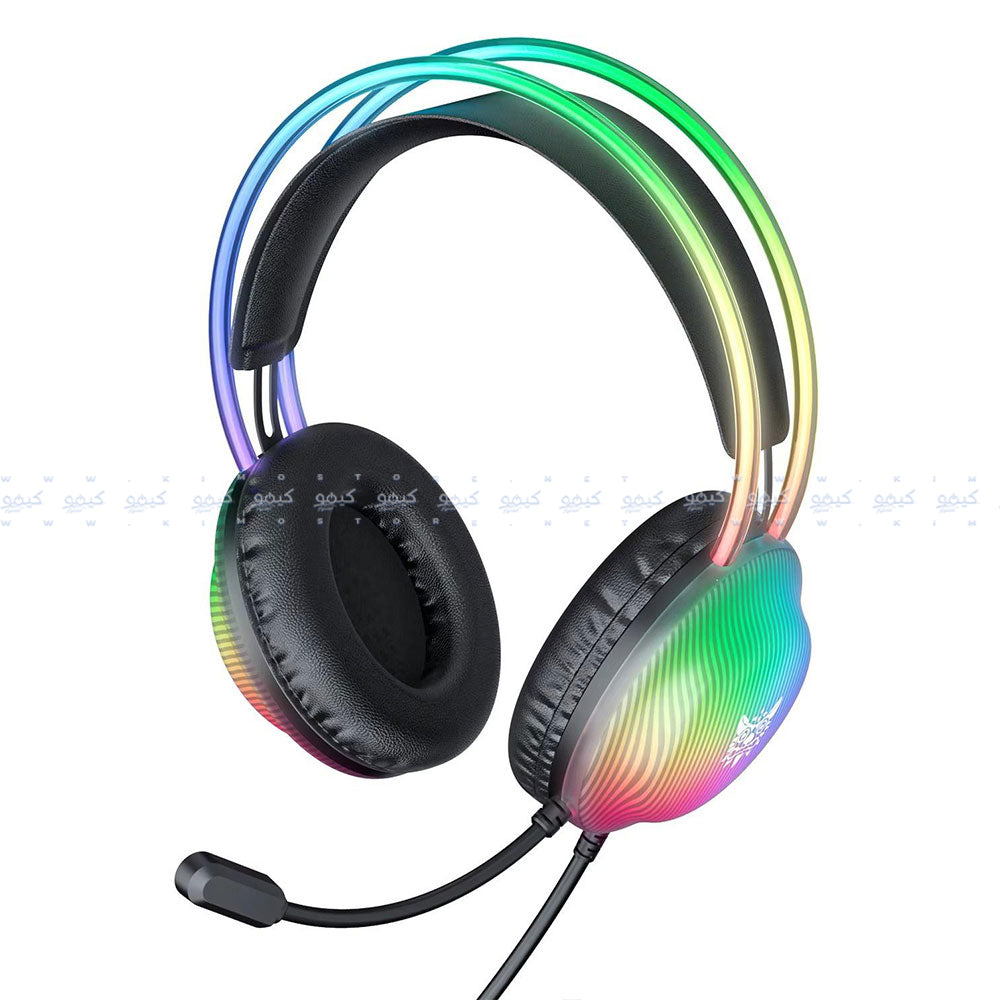 سماعة رأس اونيكوما RGB جيمنج X29 - أسود