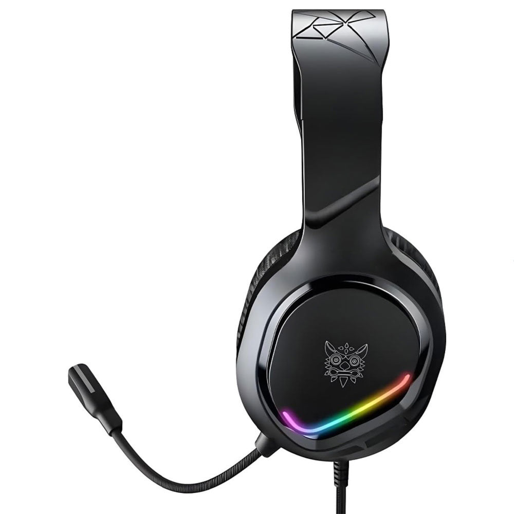 سماعة رأس اونيكوما RGB جيمنج X31 - أسود