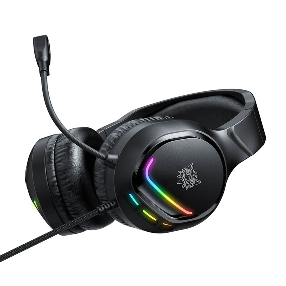 سماعة رأس اونيكوما RGB جيمنج X31 - أسود