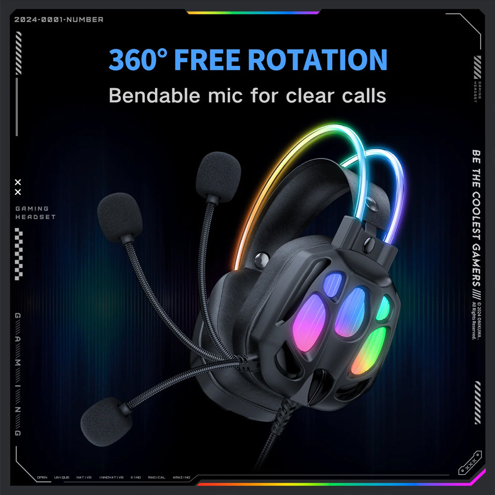 سماعة رأس اونيكوما RGB X88