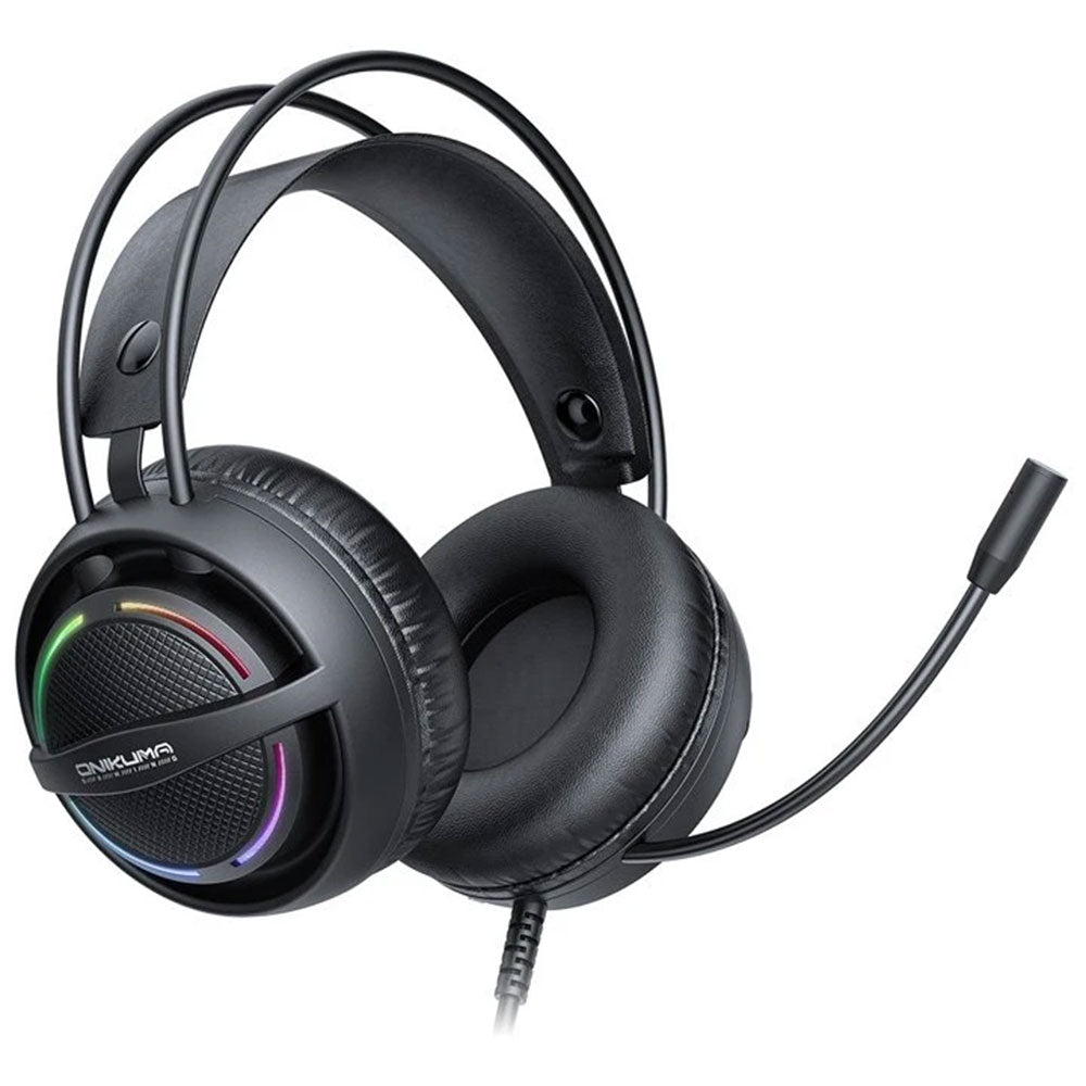 Onikuma X88 RGB Gaming Headset - Black