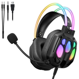 Onikuma X89 RGB Gaming Headset - Black