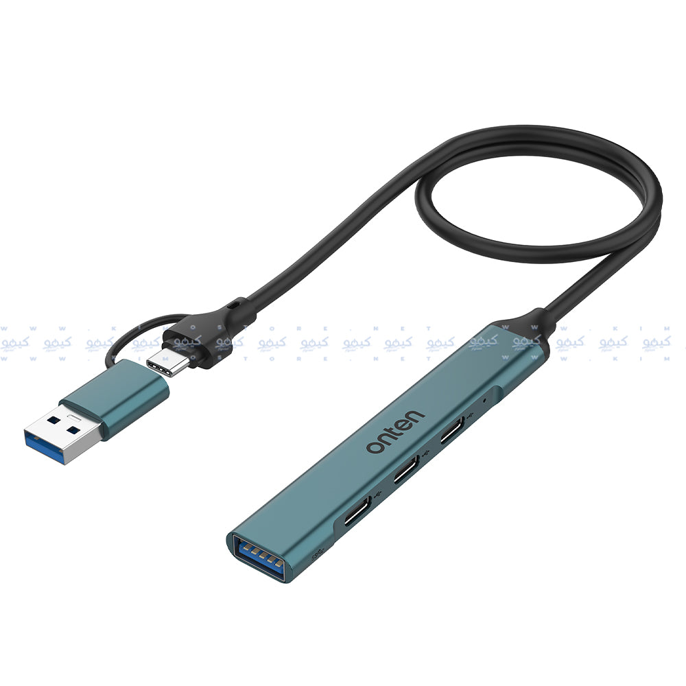 Onten OTN-UCA9703S 4in2 Type-C + USB HUB Converter