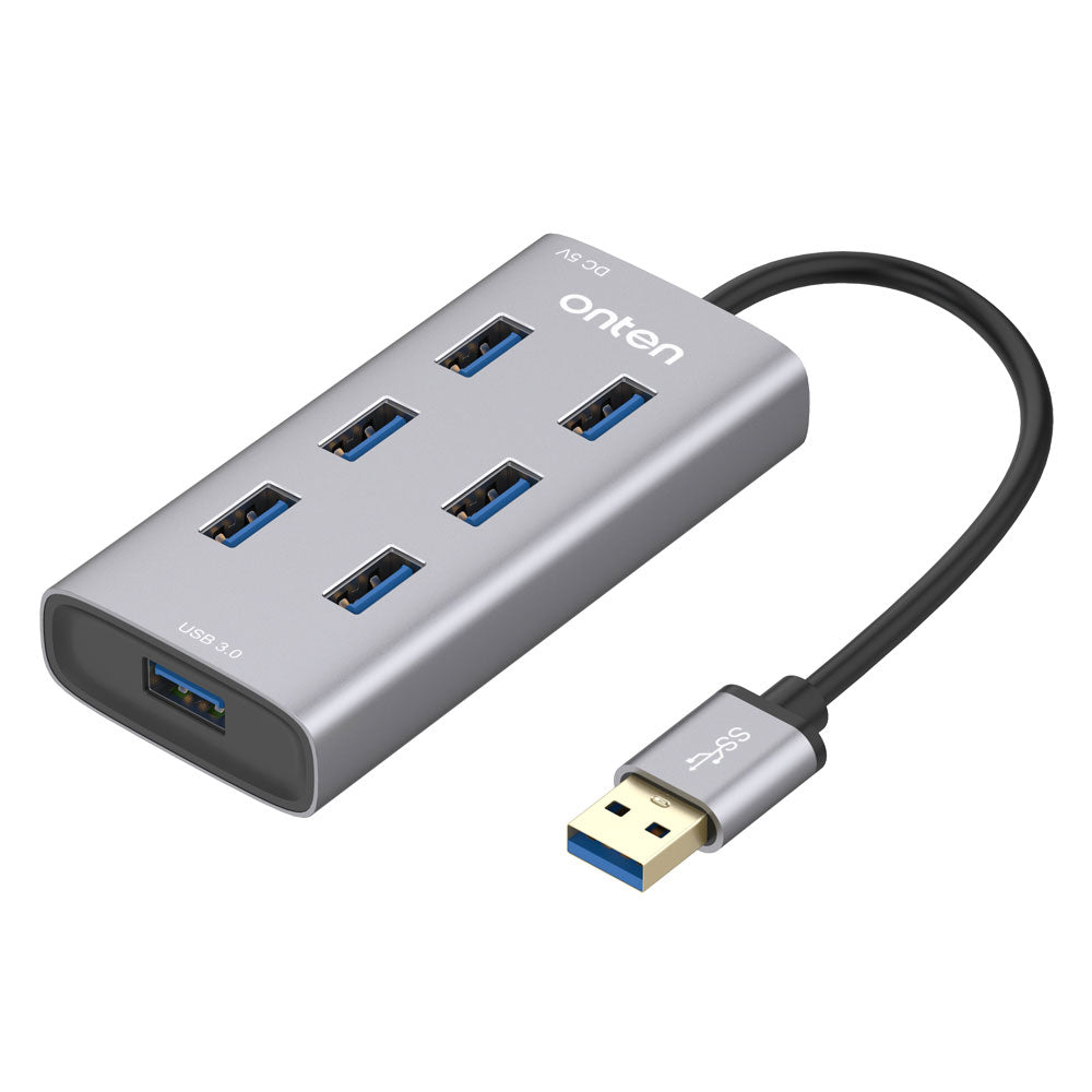 Onten OTN-8108 USB 3.0 HUB 7 Ports